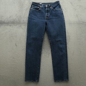 Levi's 501 Jeans Women's Size 26 Blue Mid-Rise Straight Denim 29" Inseam
